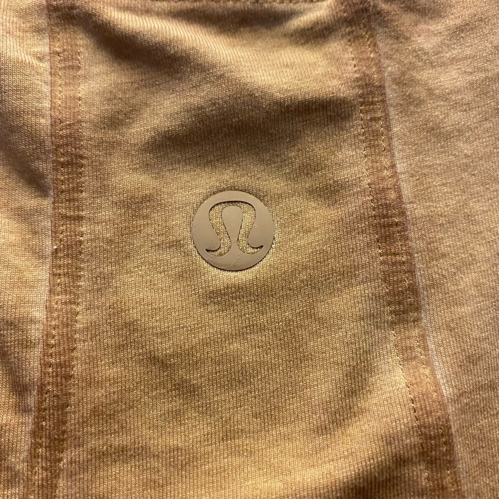 Lululemon work out tank “All yours crop tank top”